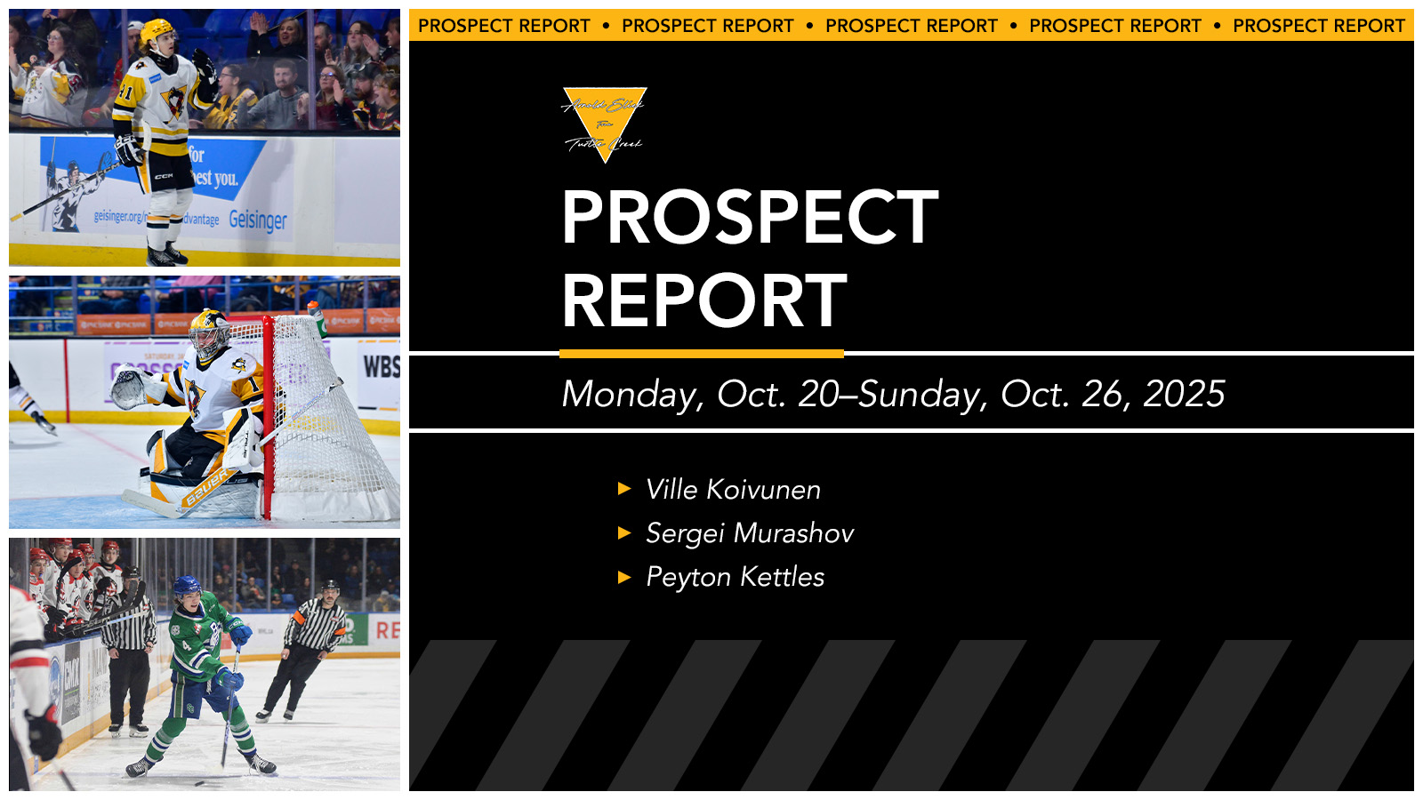 Penguins Prospect Report: October 27, 2025