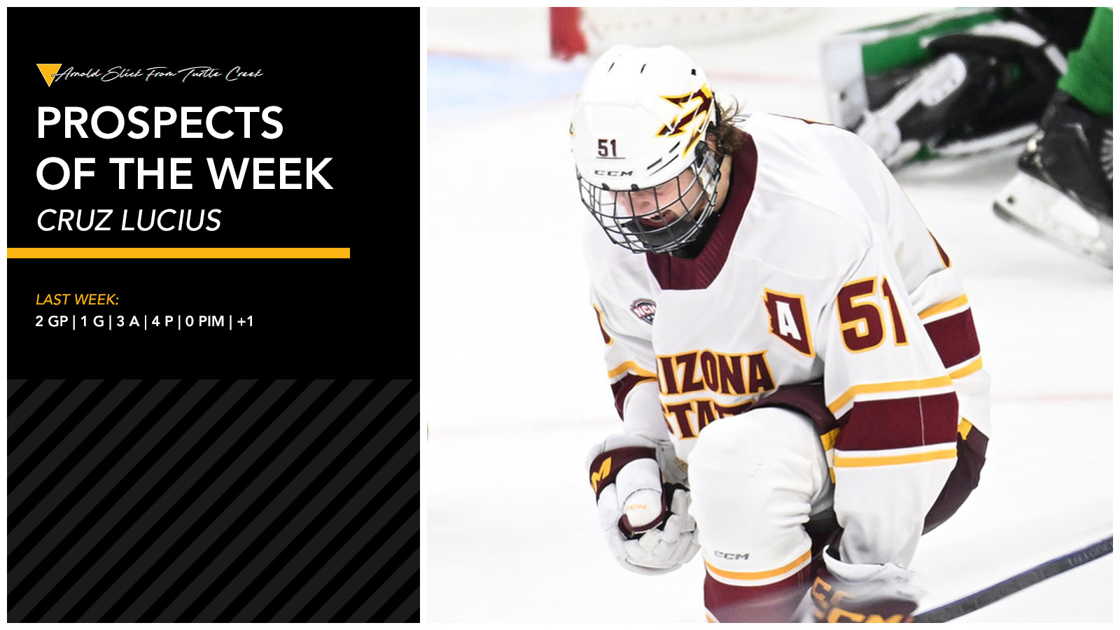 Cruz Lucius Shines For Sun Devils: Overtime Winner And Key Assists Highlight Big Weekend