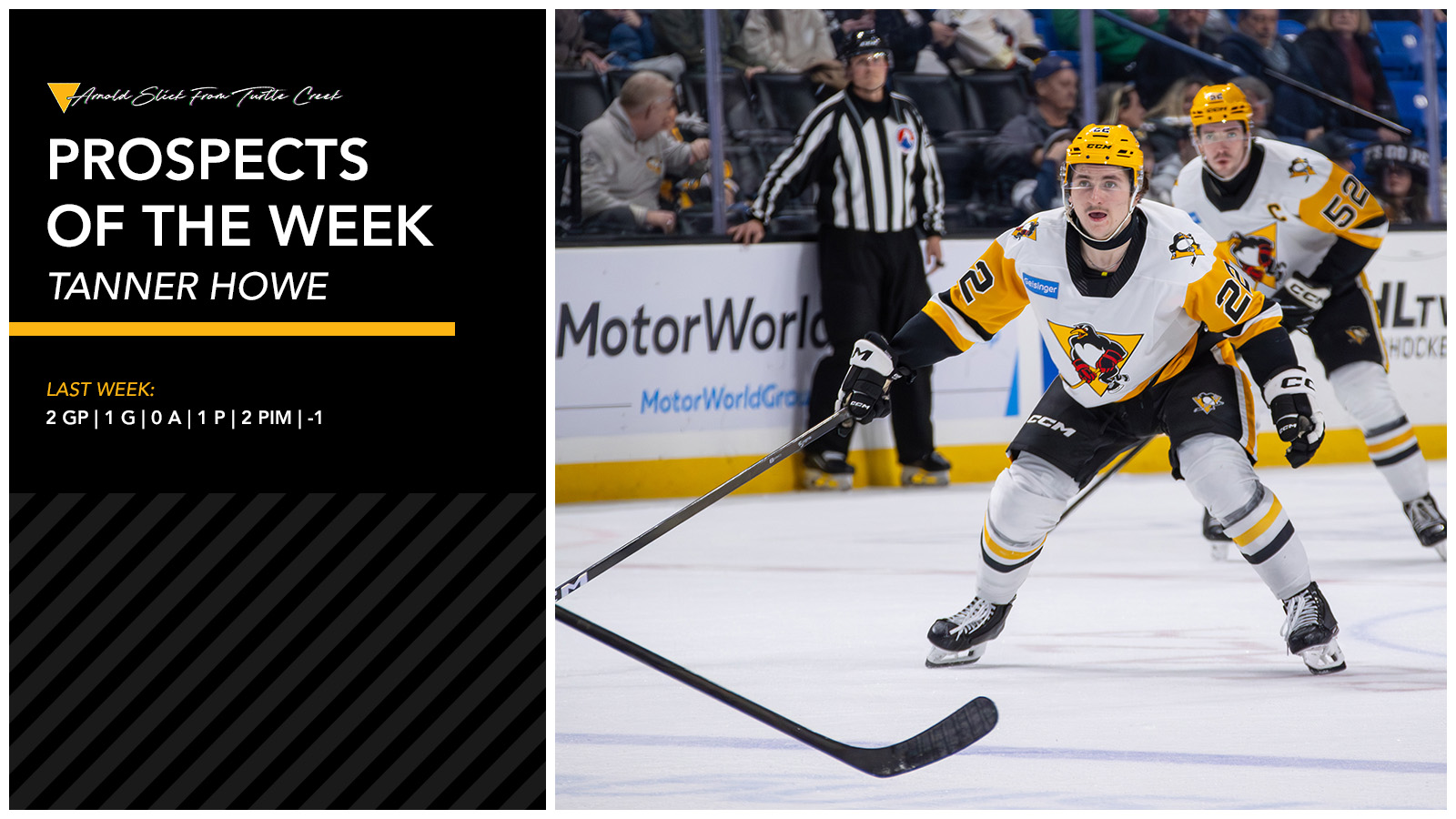 Penguins Prospect Report: Tanner Howe Scores First Pro Goal After Long Road Back From Injury