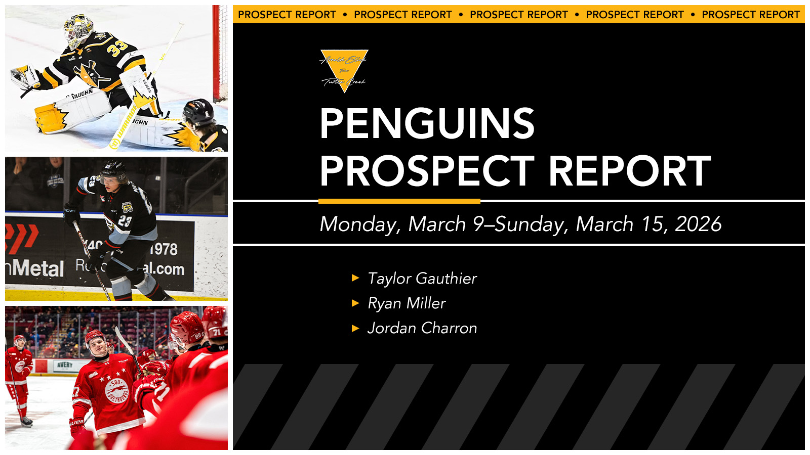 Penguins Prospect Report: March 16, 2026